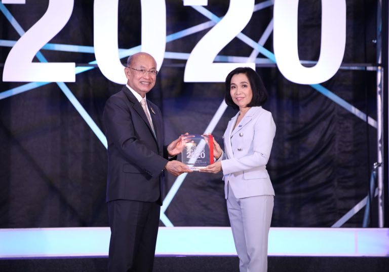 โออาร์ คว้ารางวัล       ไทยแลนด์ ท็อป คอมพานี อวอร์ด 2020                               สุดยอดองค์กรต้นแบบด้านธุรกิจค้าปลีกค้าส่ง