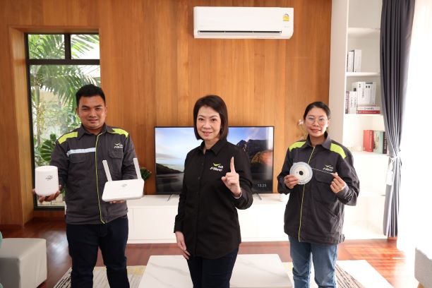 AIS Fibre ผนึก Huawei ส่งมอบนวัตกรรมเน็ตบ้าน ด้วยเทคโนโลยีเดินสายไฟเบอร์ออฟติกโปร่งใสครั้งแรกในไทย