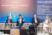 ตลาดหลักทรัพย์ฯ ร่วมเสวนาสร้างความเชื่อมั่นตลาดทุนอาเซียน ในงาน APAC Macro Quantitative Conference ที่ฮ่องกง