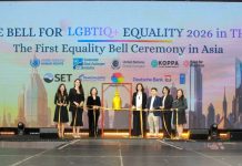 ตลาดหลักทรัพย์ไทย เป็นตลาดหุ้นแห่งแรกในเอเชีย ร่วมงาน Ring the Bell for LGBTIQ+ Equality