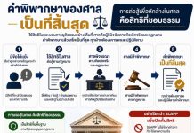 หลักฐาน…เสียงที่มักมาช้าที่สุด