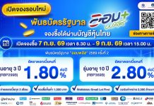 เปิดจองซื้อรอบ 2 แล้ว!!!พันธบัตรรัฐบาล “ออมพลัส” 2569 ครั้งที่ 2 จองซื้อง่ายผ่านบัญชีหุ้นไทย