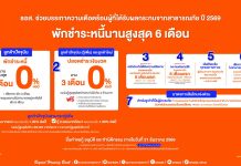 ธอส. พร้อมดูแลลูกค้าทุกสถานการณ์ ออกมาตรการพักชำระหนี้ – ลดเงินงวด – ลดดอกเบี้ย – เคลมสินไหมเร่งด่วน จากเหตุการณ์ฝนตกหนักในหลายพื้นที่